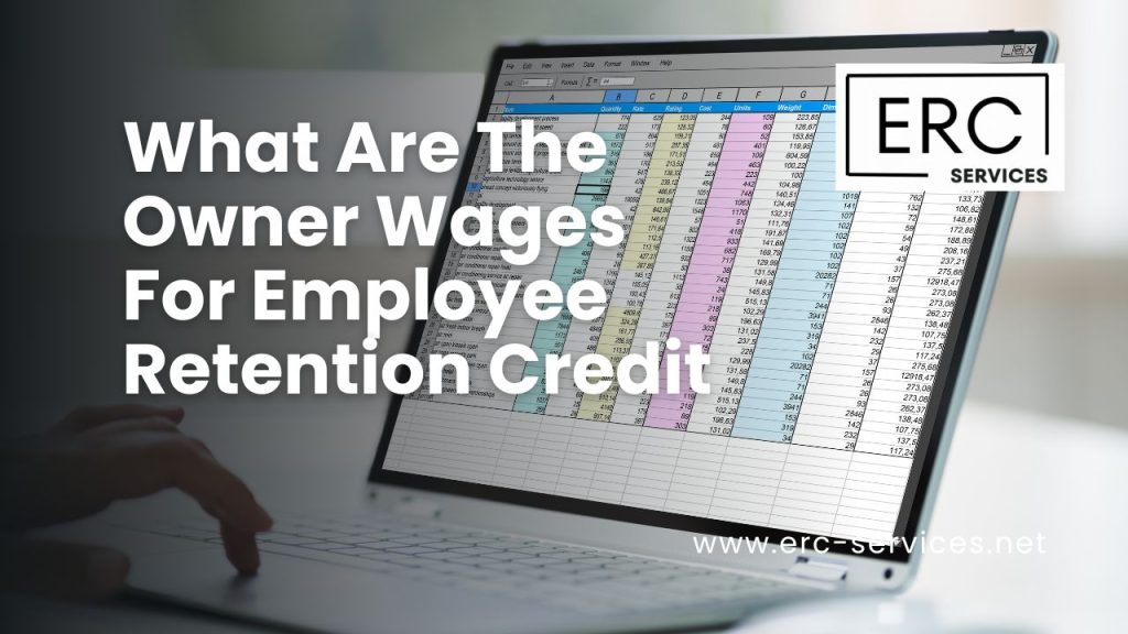 employee retention credit owner wages